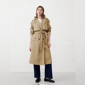NWT banana republic medium Trench Coat